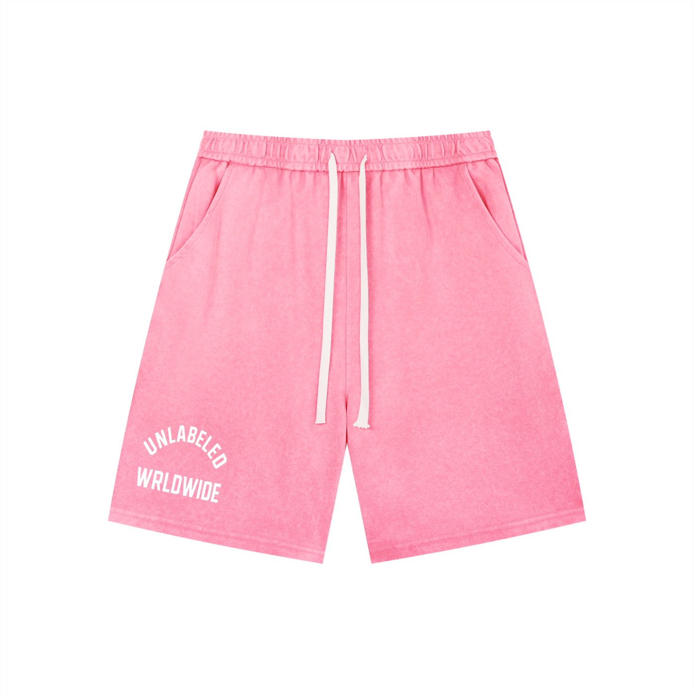 Men’s Vintage Wash Drawstring Logo Shorts