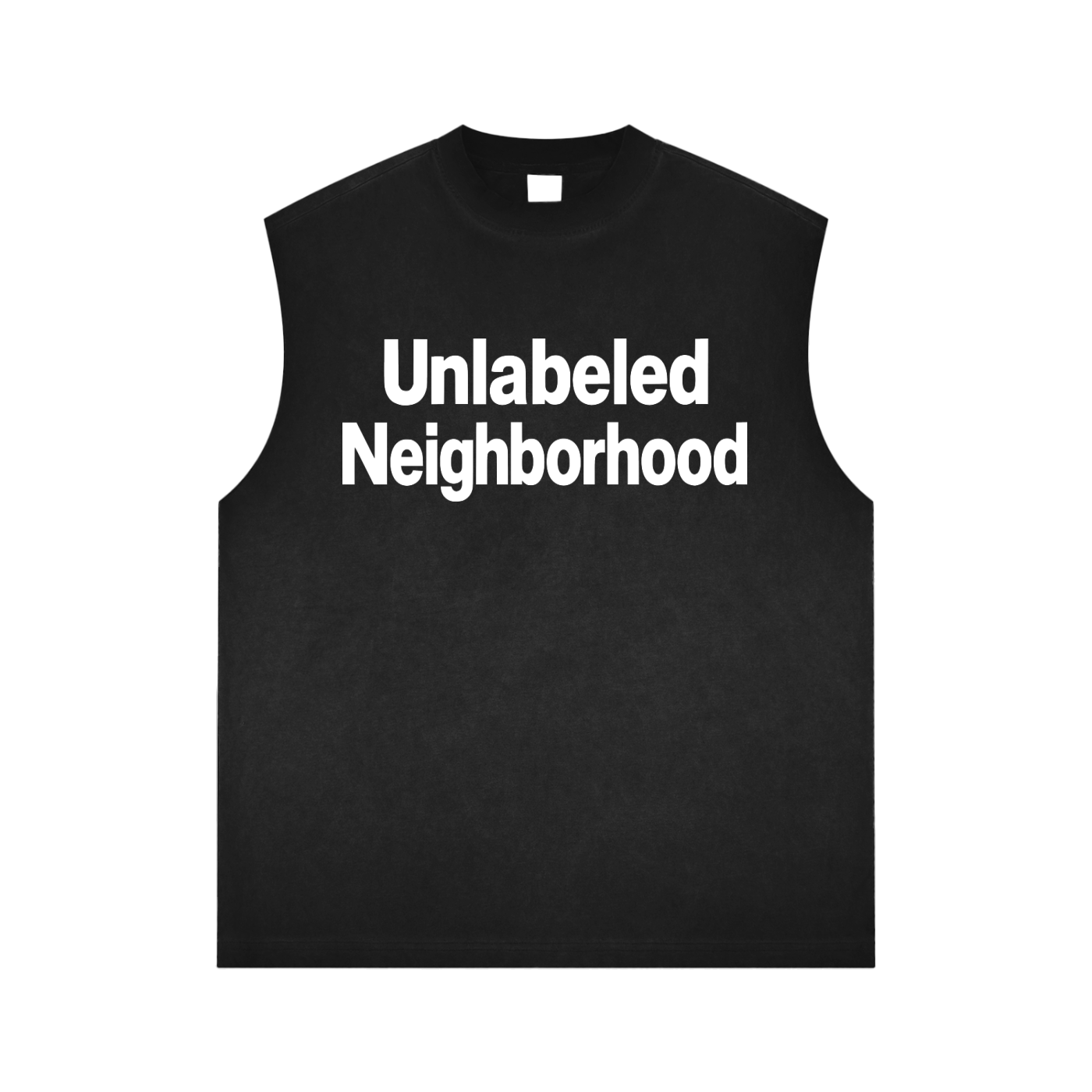Reverse Washed Logo Tank Top