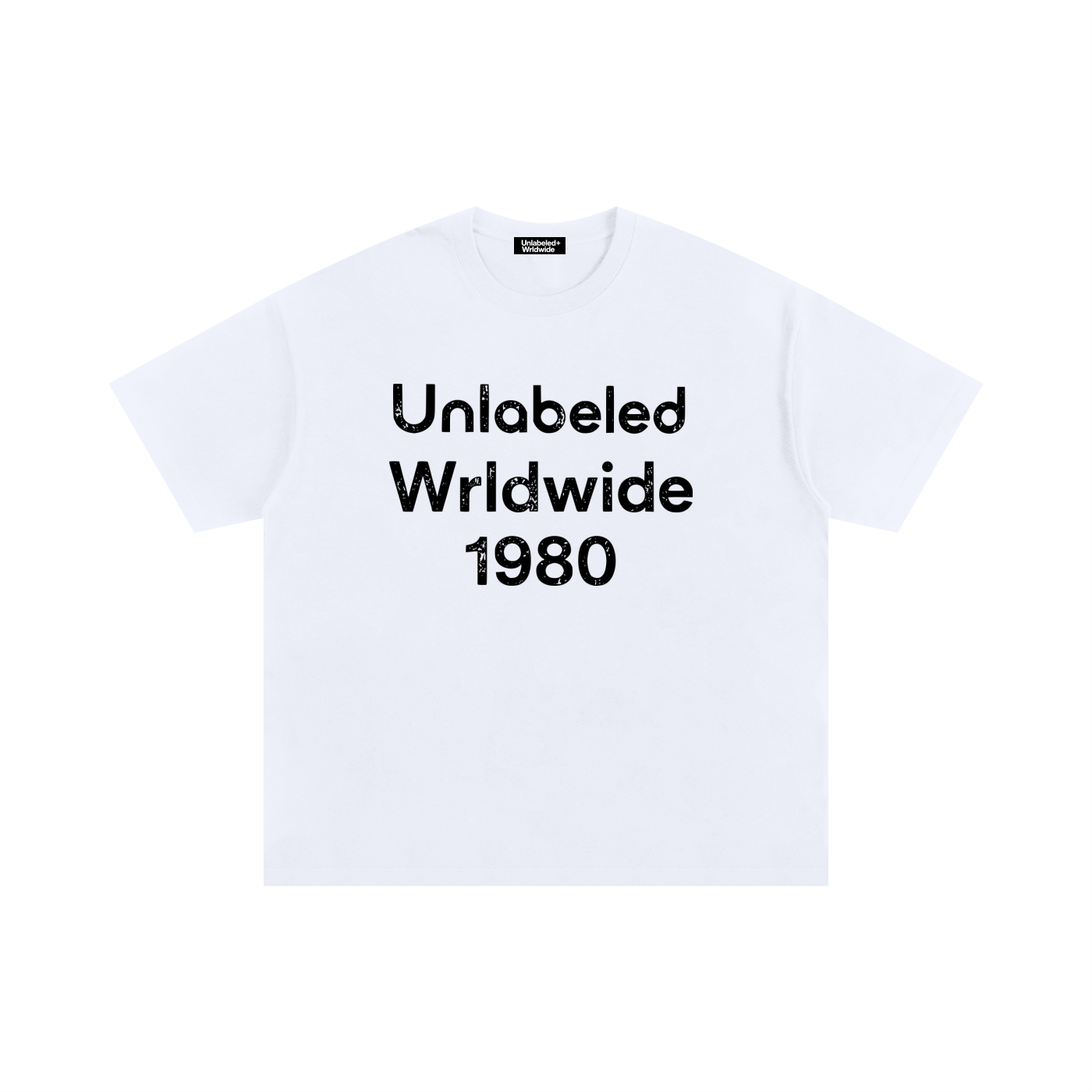 Unisex Oversized Cotton Logo T-Shirt