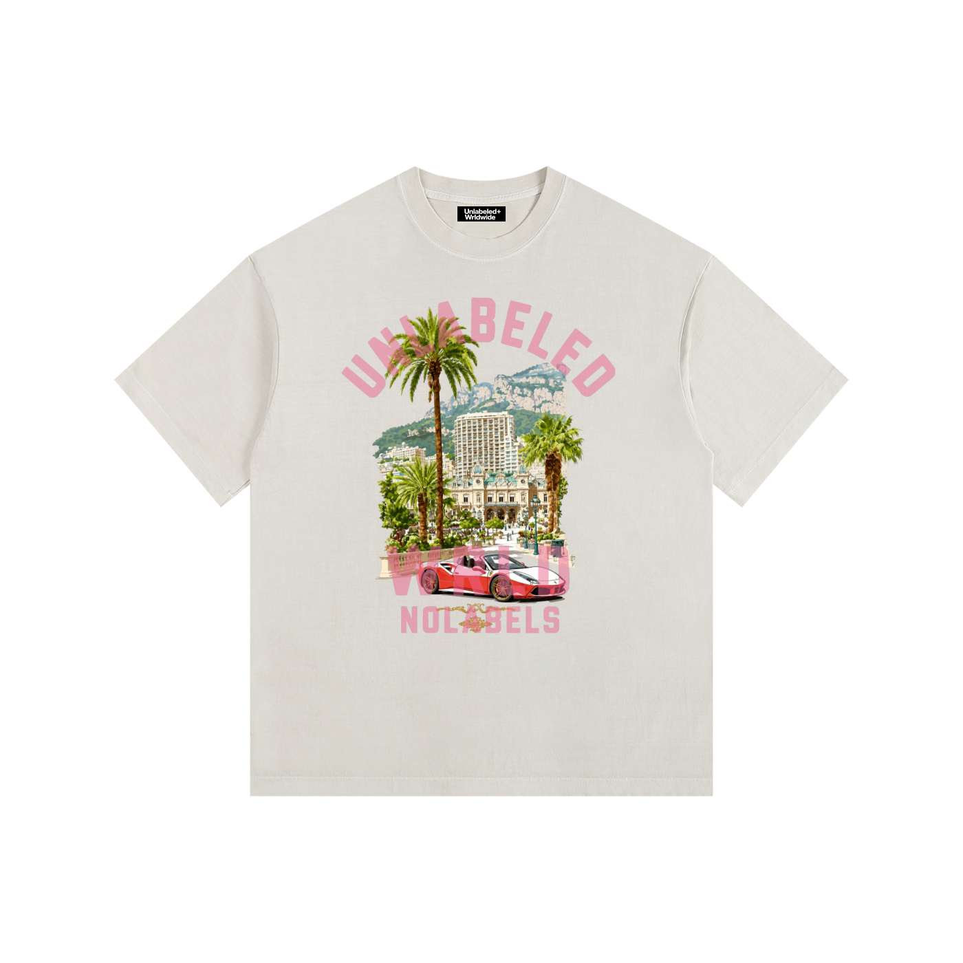 Vintage Washed Oversized Cotton Graphic T-Shirt