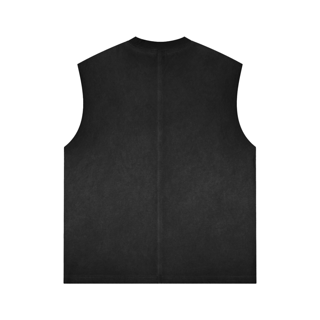 Reverse Washed Logo Tank Top