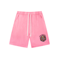 Men’s Vintage Wash Drawstring Graphic Shorts