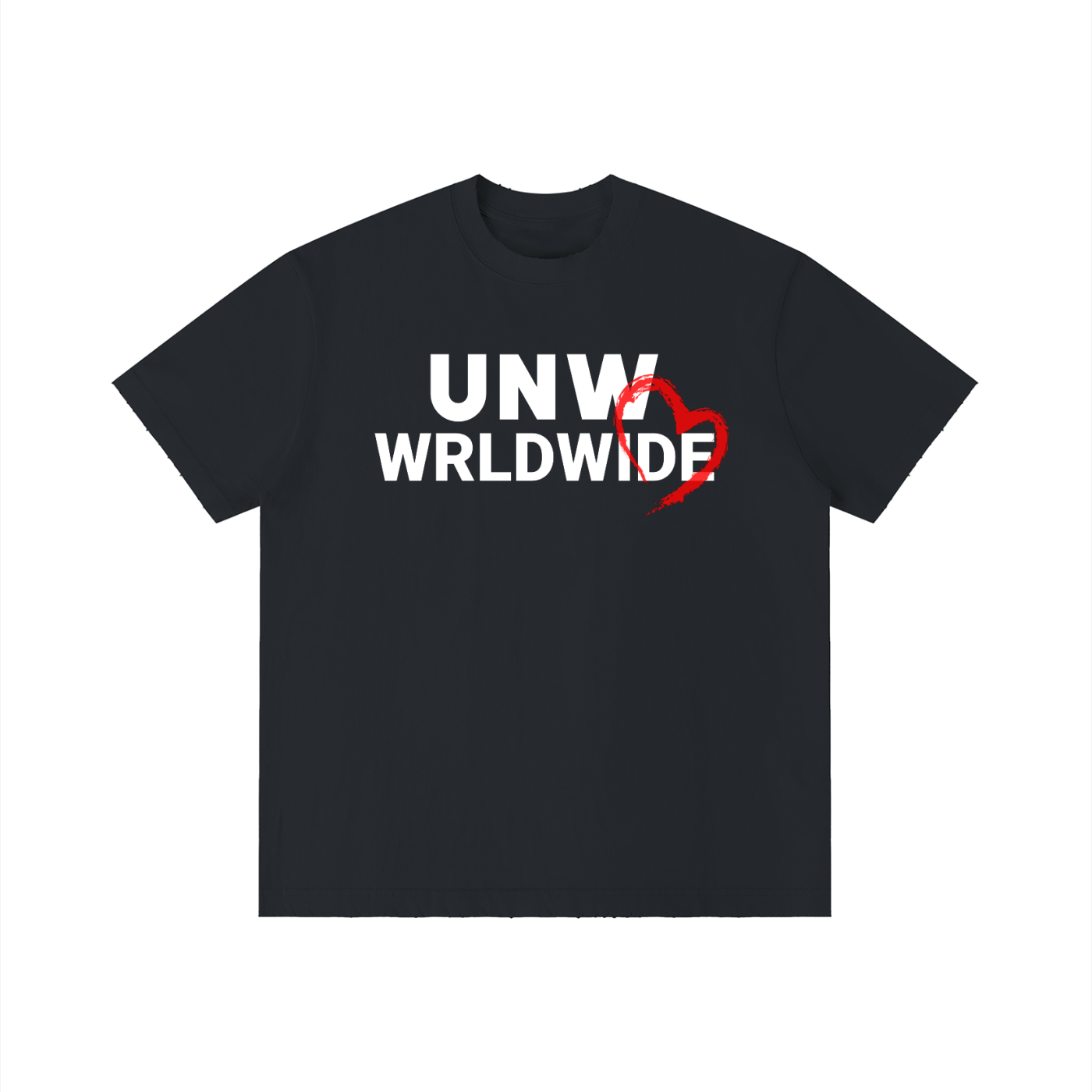 Unisex Vintage Wash Distressed Logo T-Shirt