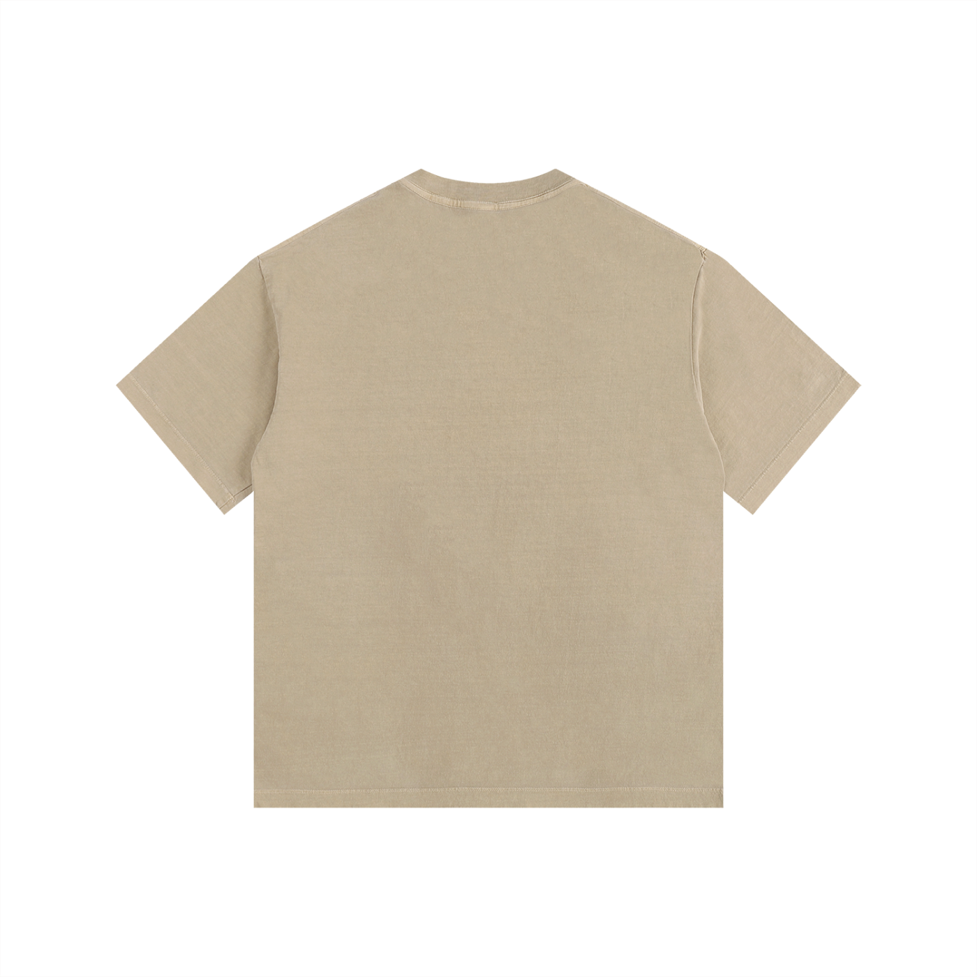 Vintage Washed Oversized Cotton Logo T-Shirt