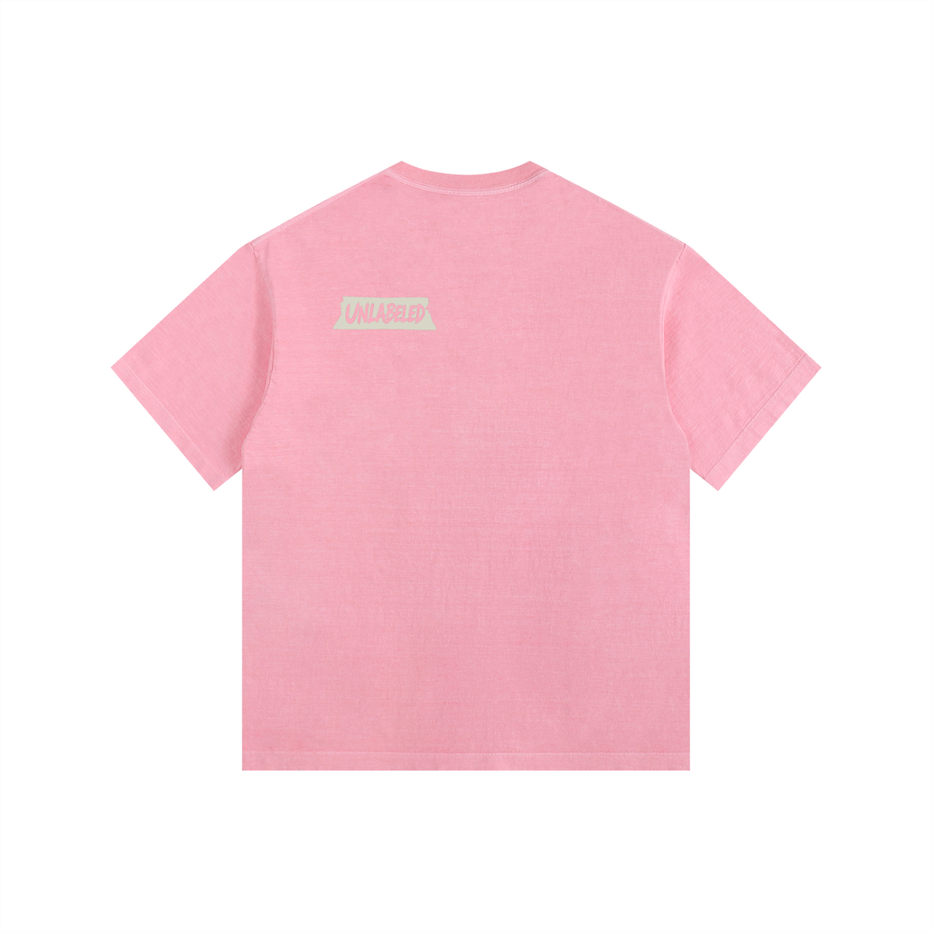 Vintage Washed Oversized Cotton Graphic T-Shirt