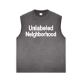 Reverse Washed Logo Tank Top
