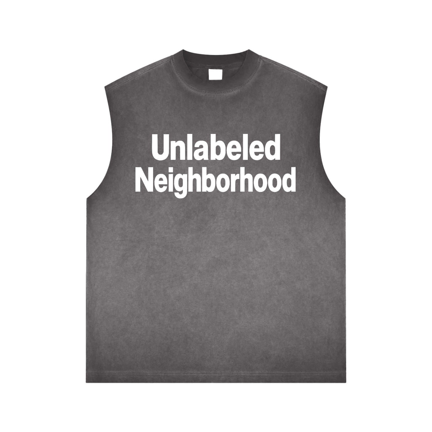 Reverse Washed Logo Tank Top
