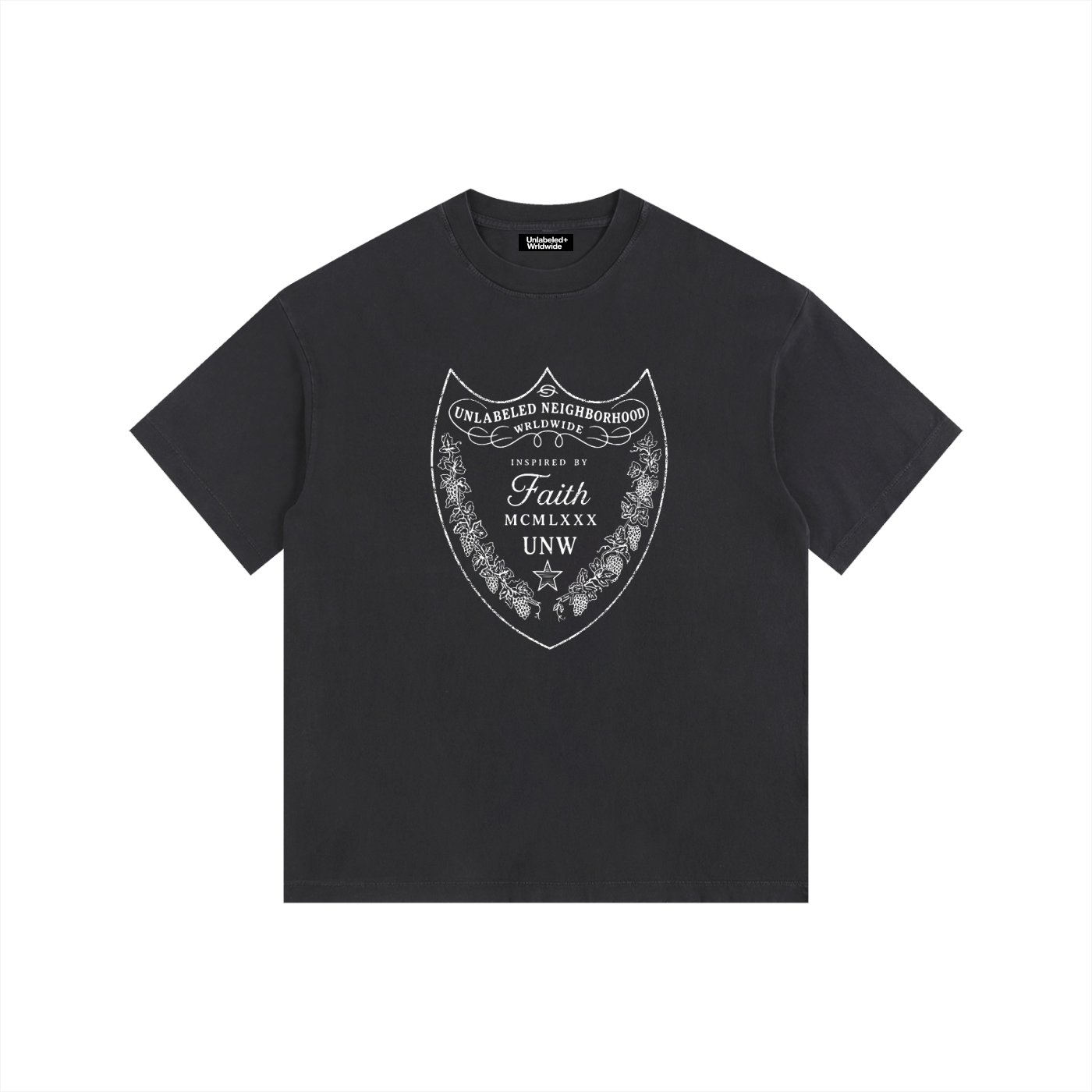 Vintage Washed Oversized Cotton T-Shirt