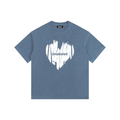 Vintage Washed Oversized Cotton Logo T-Shirt