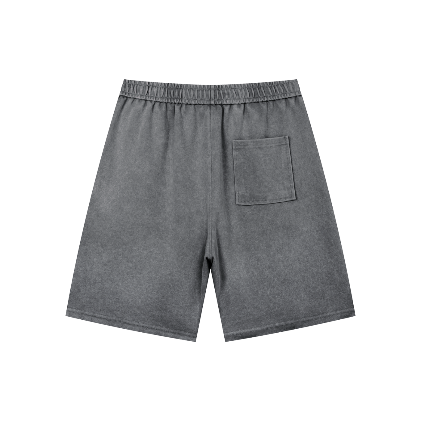 Men’s Vintage Wash Drawstring Graphic Shorts