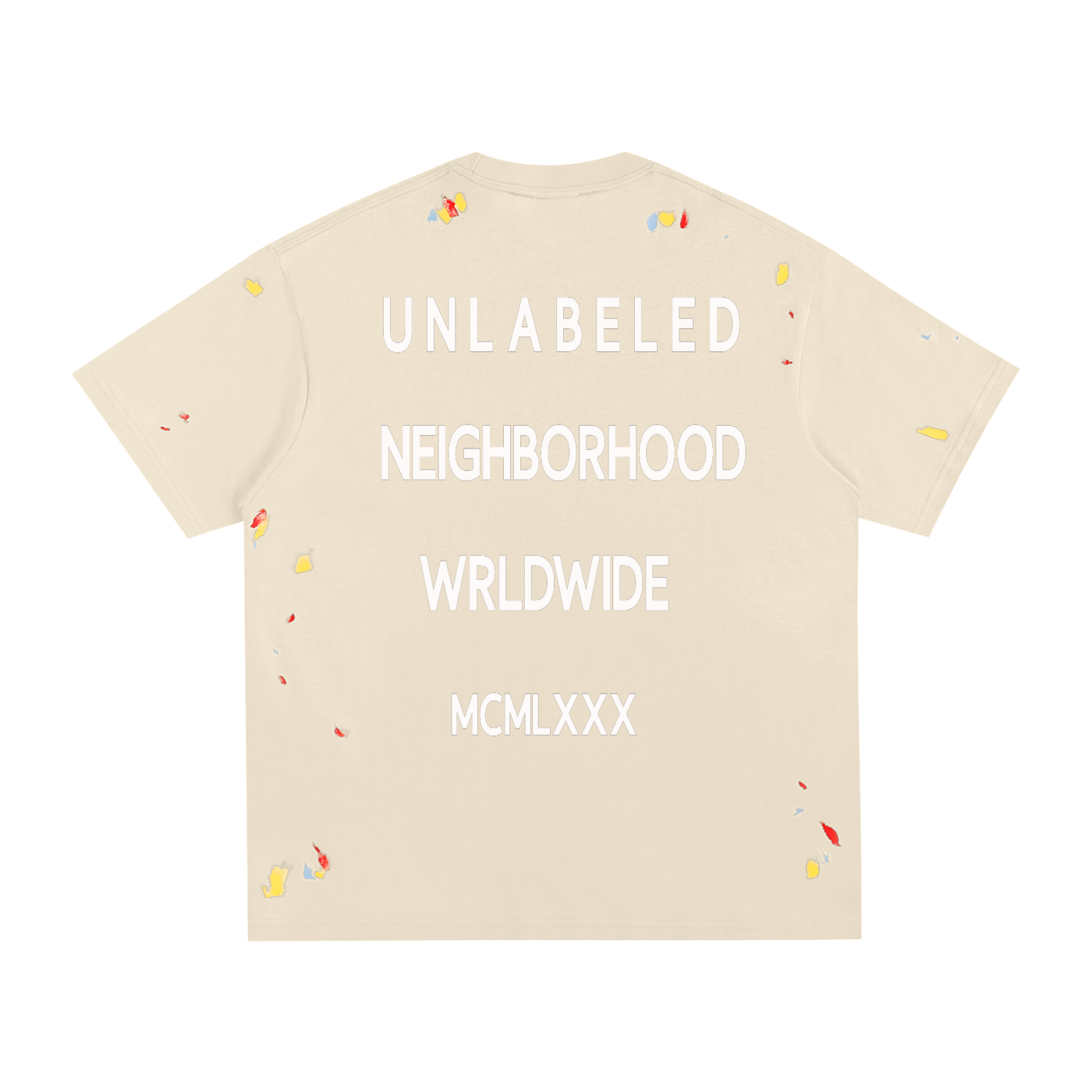 UNW Paint Splatter T-Shirt