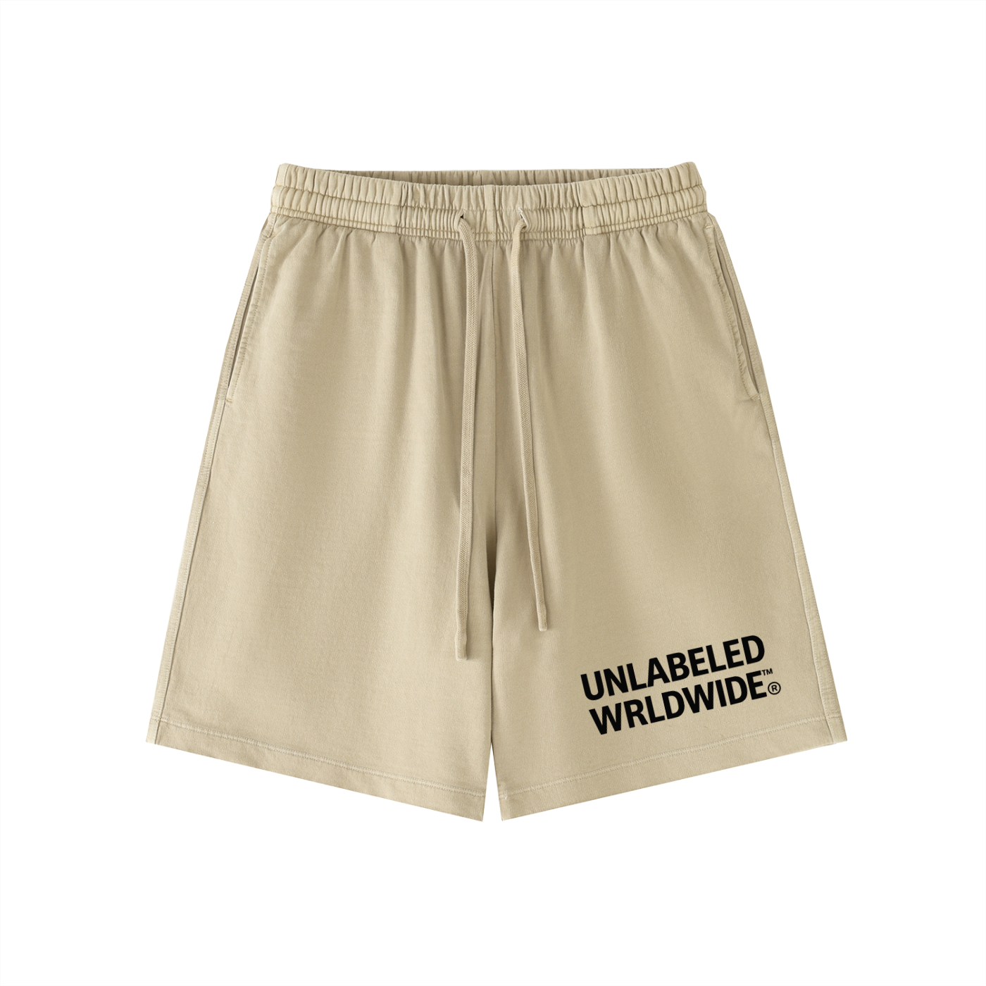 Vintage Wash Cotton Shorts