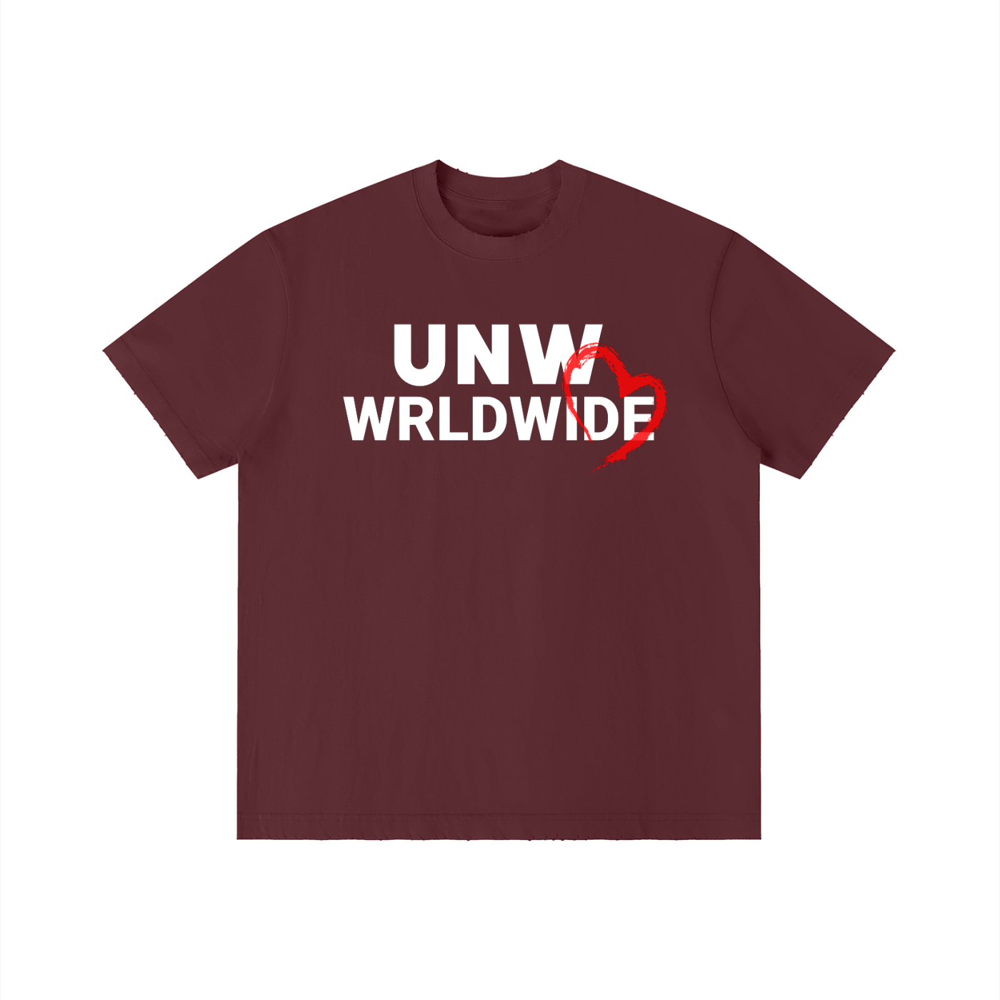 Unisex Vintage Wash Distressed Logo T-Shirt