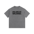 Vintage Washed Oversized Cotton Logo T-Shirt