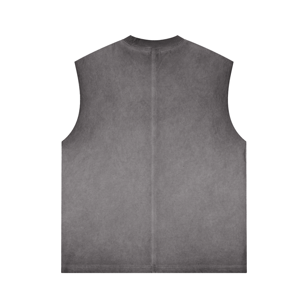 Reverse Washed Logo Tank Top