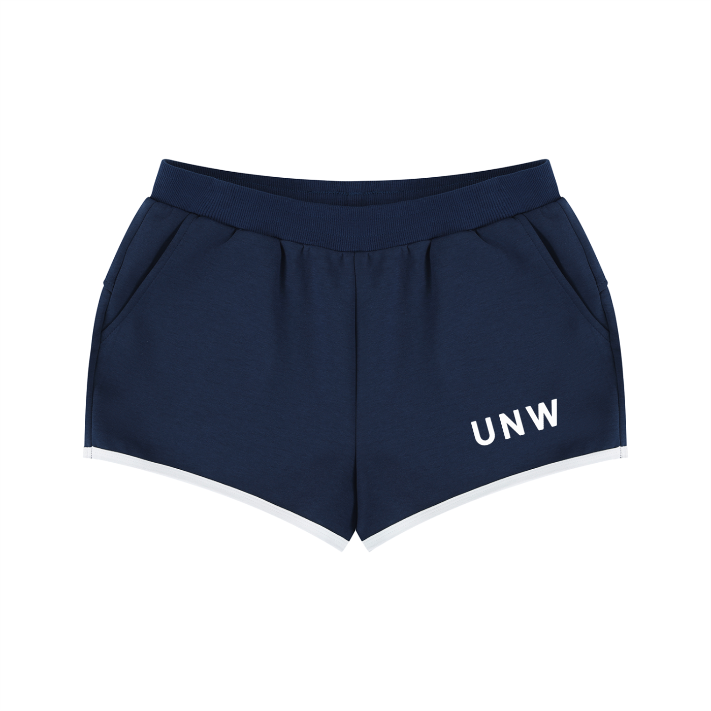 Women's Retro Contrast Binding Shorts