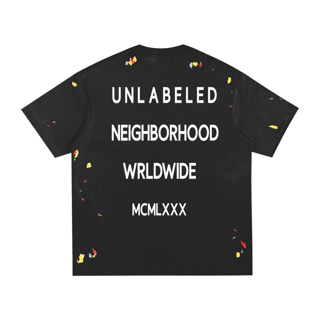 UNW Paint Splatter T-Shirt