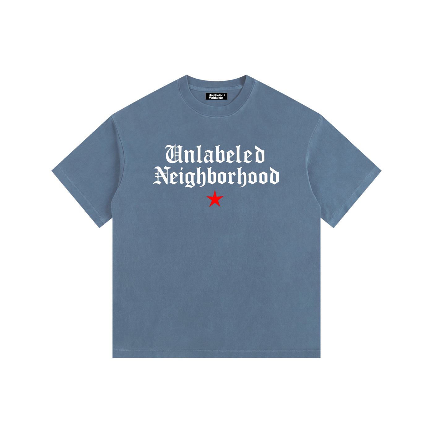Vintage Washed Oversized Cotton Logo T-Shirt