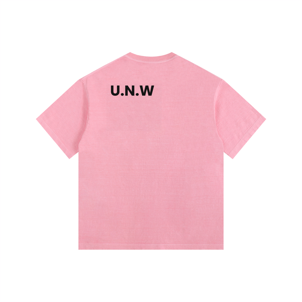 Vintage Washed Oversized Cotton Logo T-Shirt