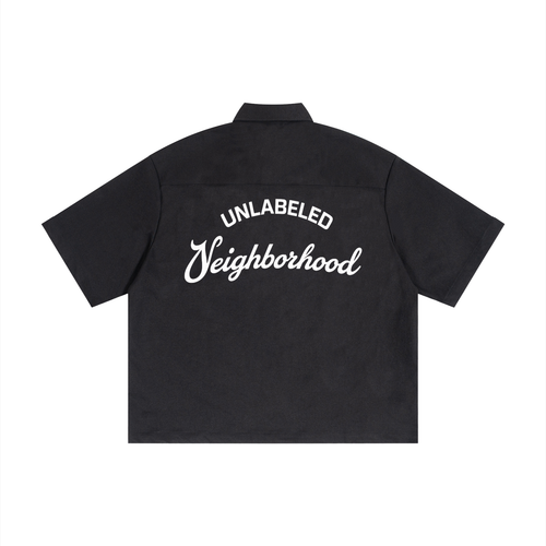 Unisex Boxy Heavyweight Short Sleeve Shirt