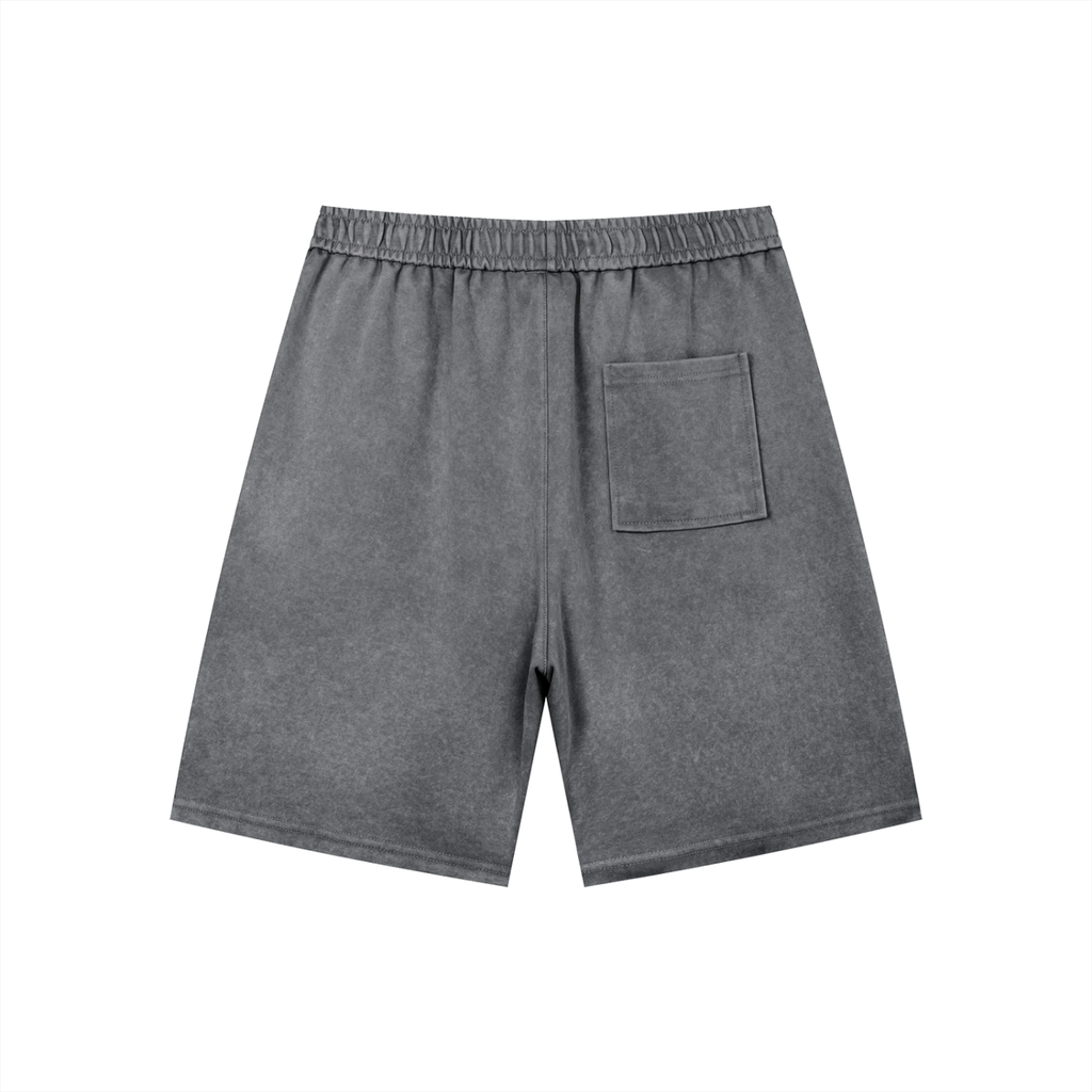 Men’s Vintage Wash Drawstring Logo Shorts