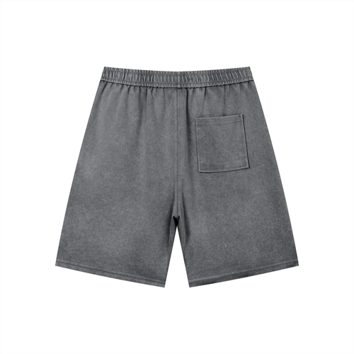 Men’s Vintage Wash Drawstring Logo Shorts