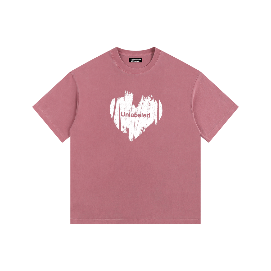 Vintage Washed Oversized Cotton T-Shirt