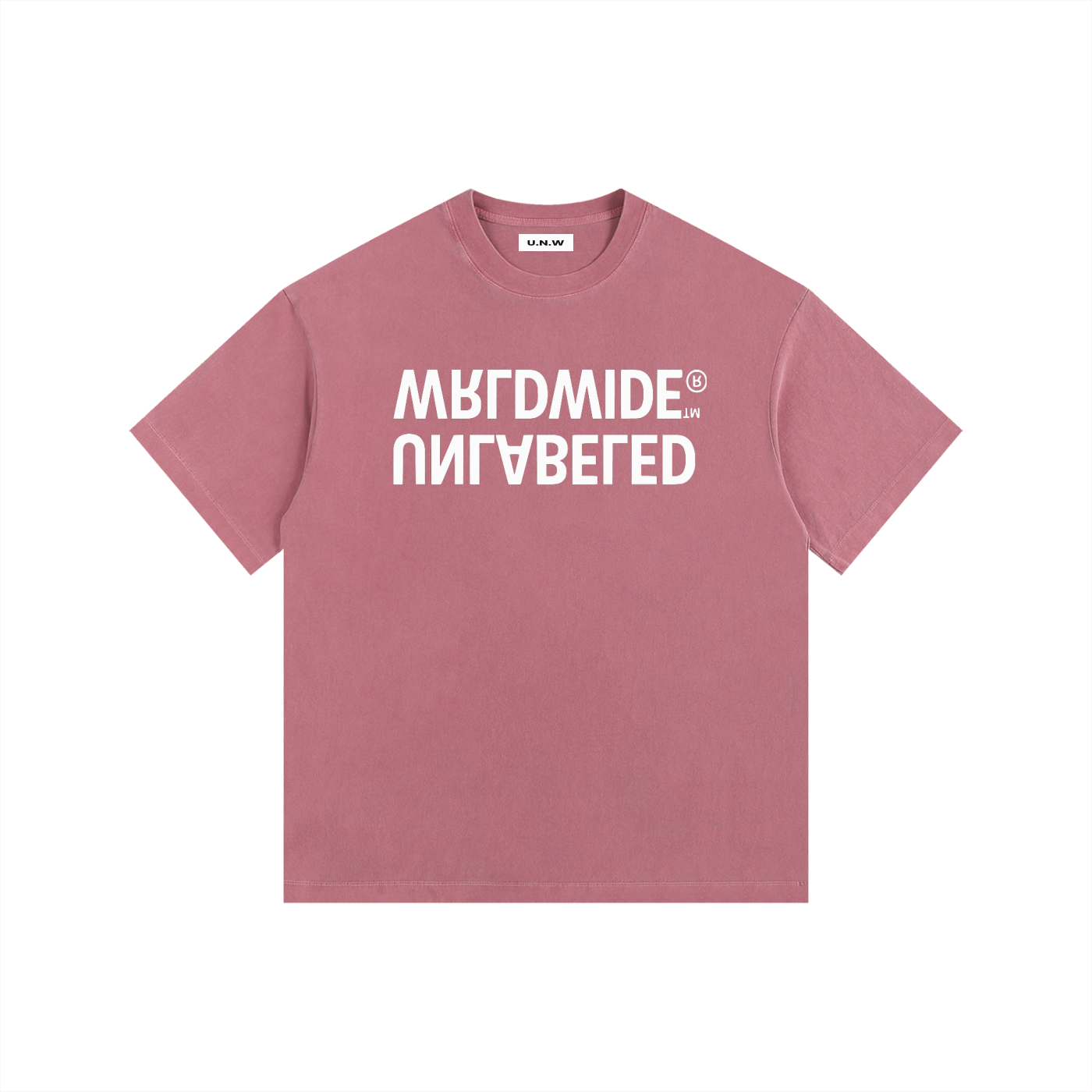 Vintage Washed Oversized Cotton Logo T-Shirt