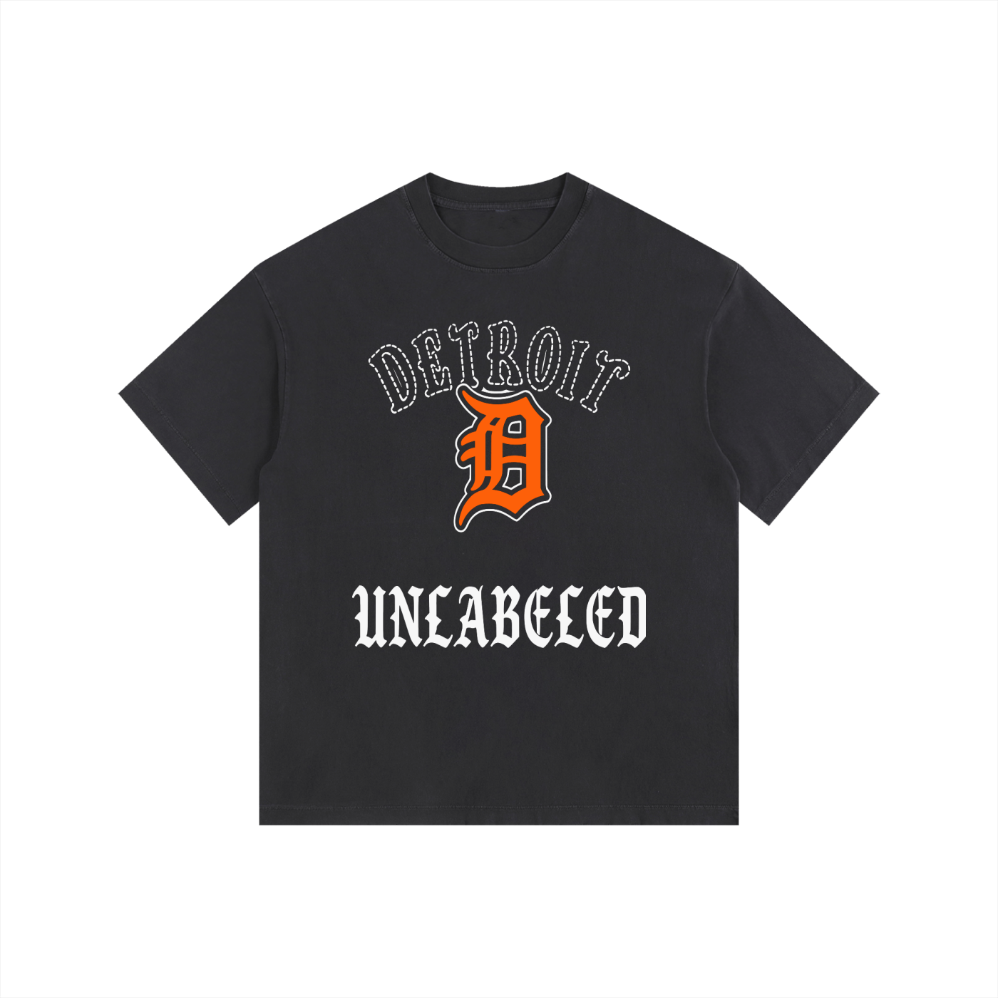 Vintage Washed Oversized Cotton Logo Graphic T-Shirt