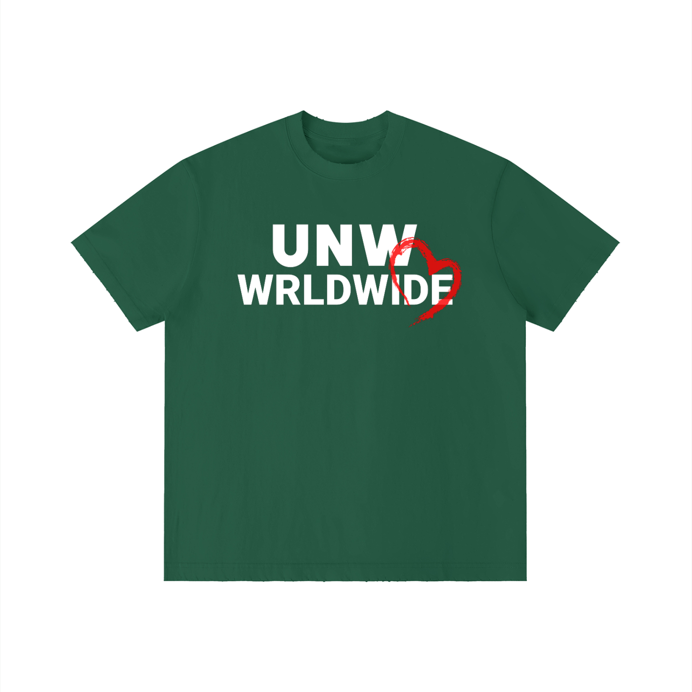 Unisex Vintage Wash Distressed Logo T-Shirt