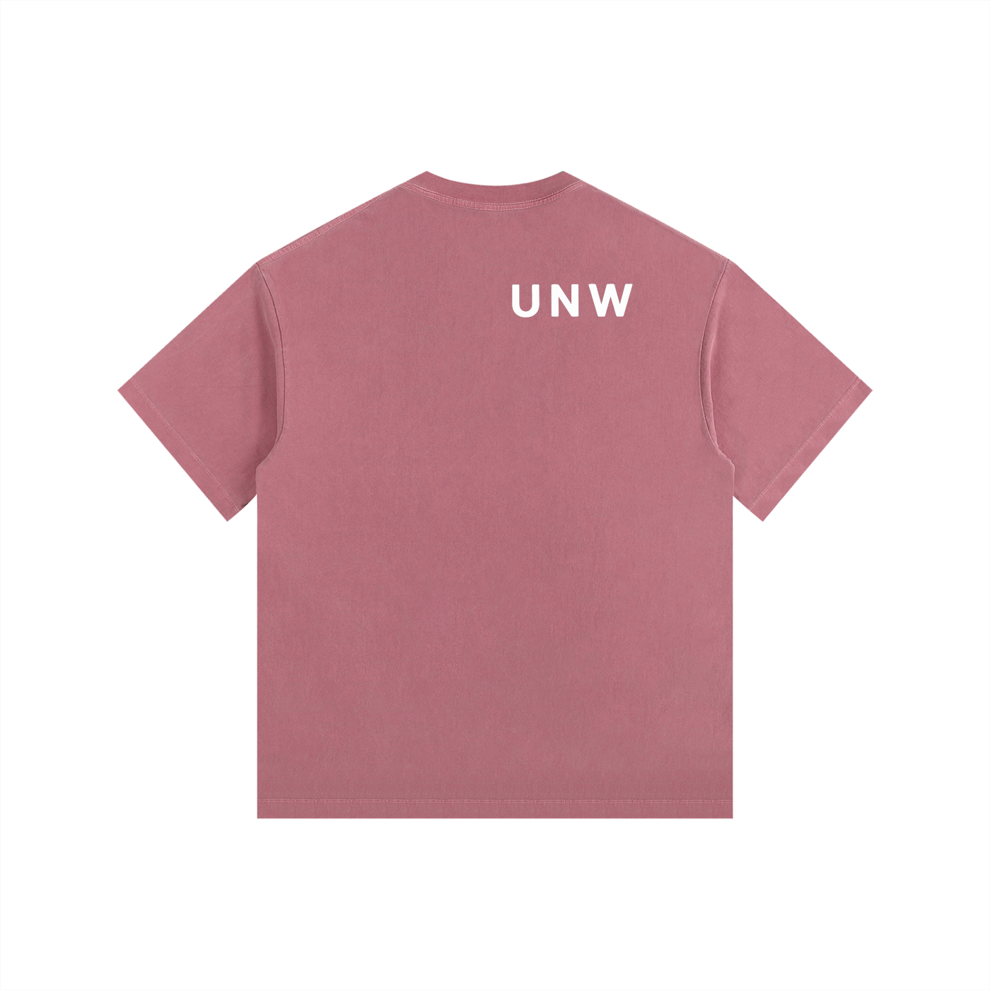 Vintage Washed Oversized Cotton Ambigram Logo T-Shirt