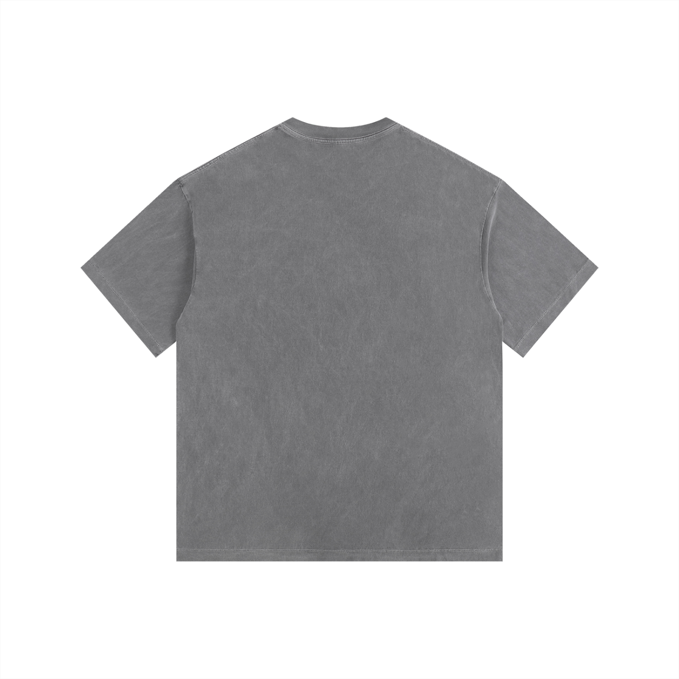 Vintage Washed Oversized Cotton Logo T-Shirt