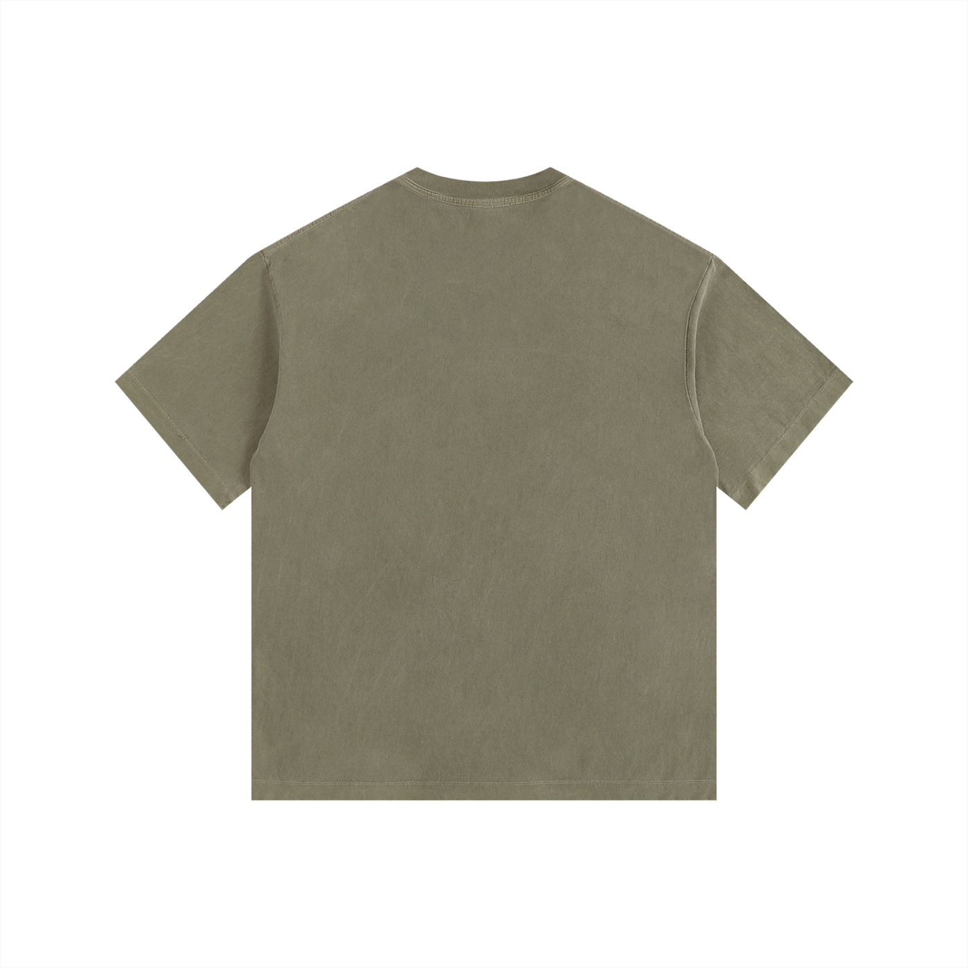 Vintage Washed Oversized Cotton Logo T-Shirt
