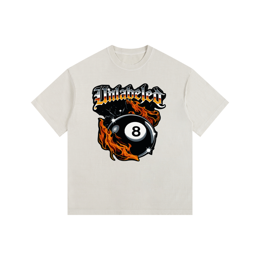 Vintage Washed Oversized Cotton Graphic T-Shirt