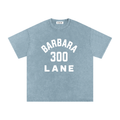 Snow Washed Oversized Cotton Home T-Shirt