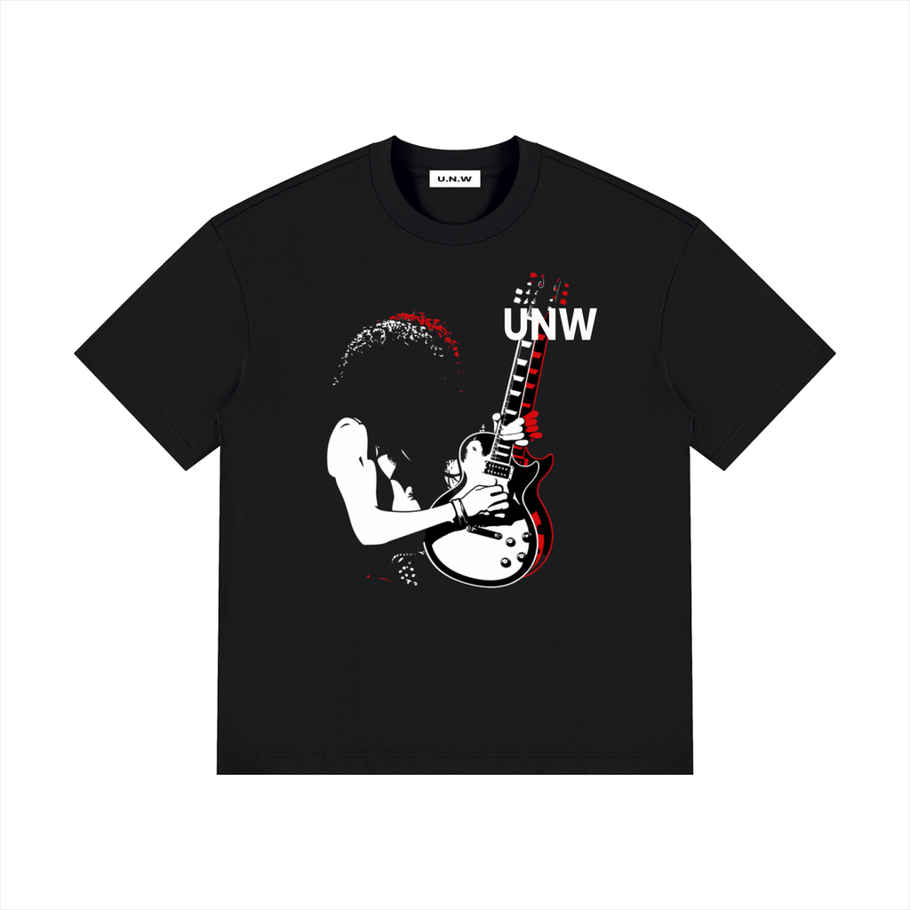 Unisex Drop Shoulder Cotton Graphic T-Shirt