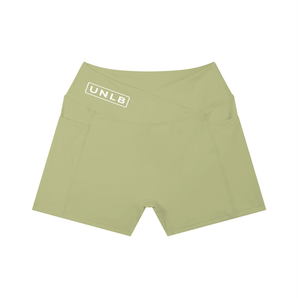 Women’s High Rise Pocket Yoga Shorts