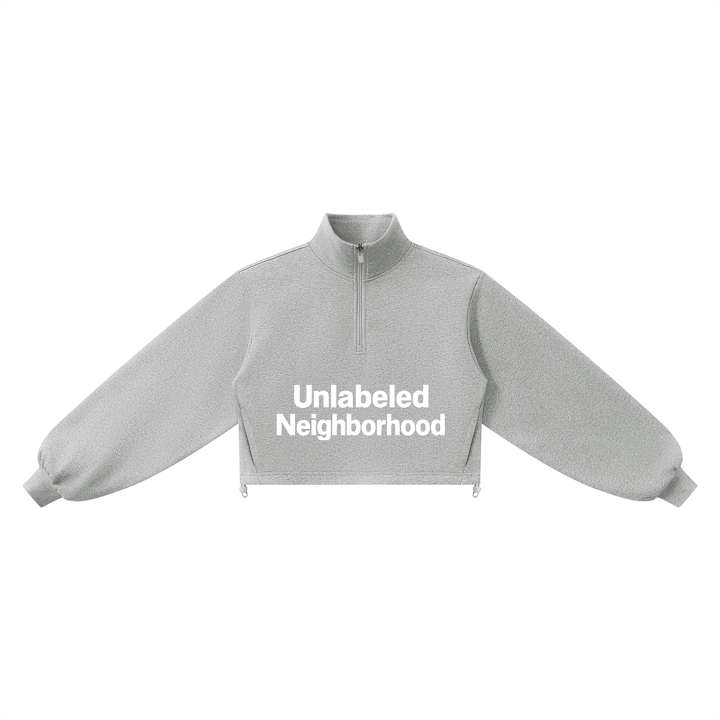 Women’s Mock-Neck Quarter-Zip Sweatshirt