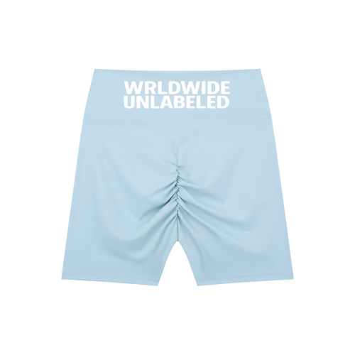 High-Waisted Blend Biker Shorts