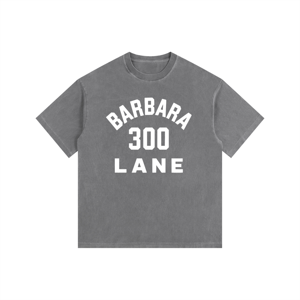 Vintage Washed Oversized Cotton Home T-Shirt