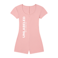 Women's Dual-Function Cape Tie-Waist Romper