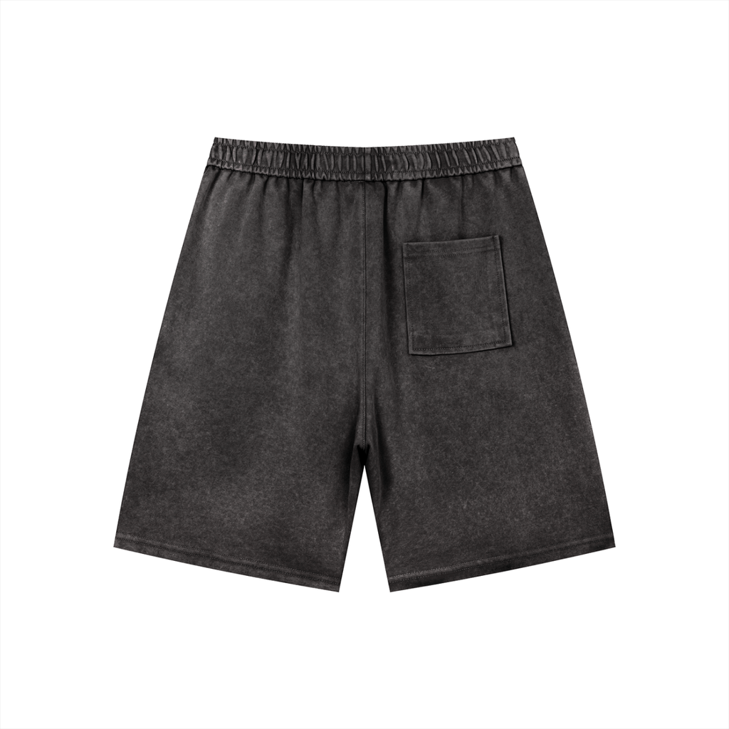 Men’s Vintage Wash Logo Drawstring Shorts