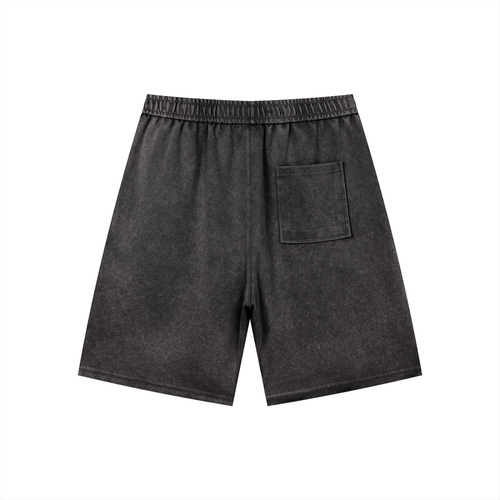 Men’s Vintage Wash Logo Drawstring Shorts